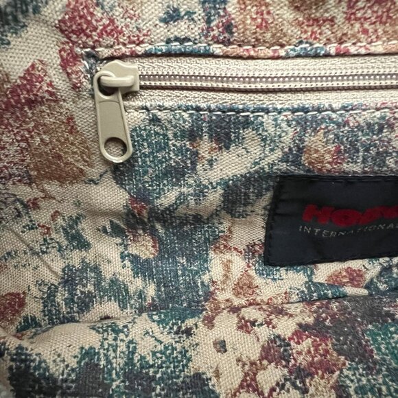 Hobo Foldover Clutch in Brown Crinkle Leather - Picture 6 of 7